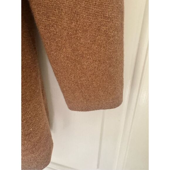 NWT J.Crew Open Front Cashmere Knit Cardigan Sweater Brown Size XS - Picture 6 of 10